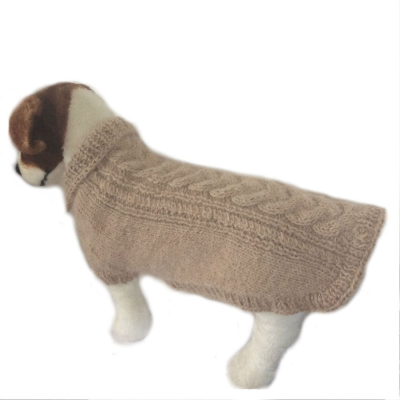 Hand Knitted Winter Dogs Coat Jumper Sweater Puppy Clothing Clothes