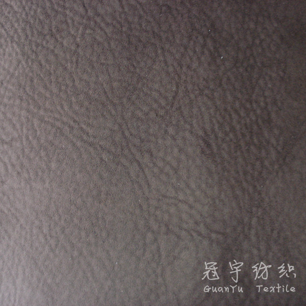 Elephant Skin Polyester Suede Upholstery Fabric