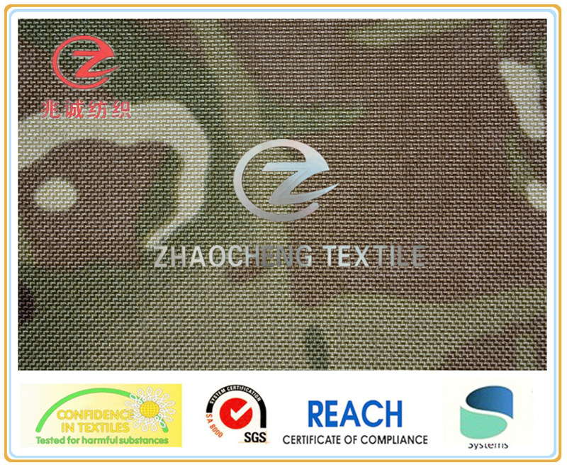 1000d Nylon Cordura with Russia Style Printing and PU Coated (ZCBP245)