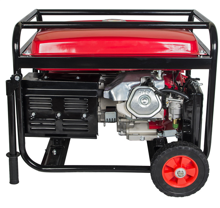 Genour Power Zh6500 188f 15HP 5kw Portable Gasoline Generator Air Cooled