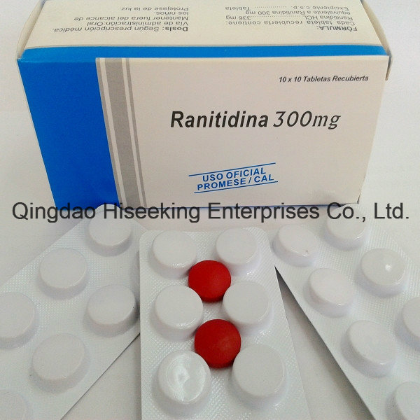 GMP Certified Gastritis Drugs Ranitidine Tablets