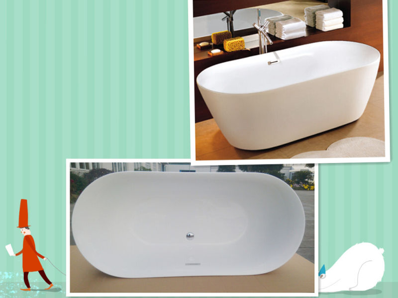 Narrow Flange Freestanding Royal Bathtub Freestanding Bathtub Manufacturers