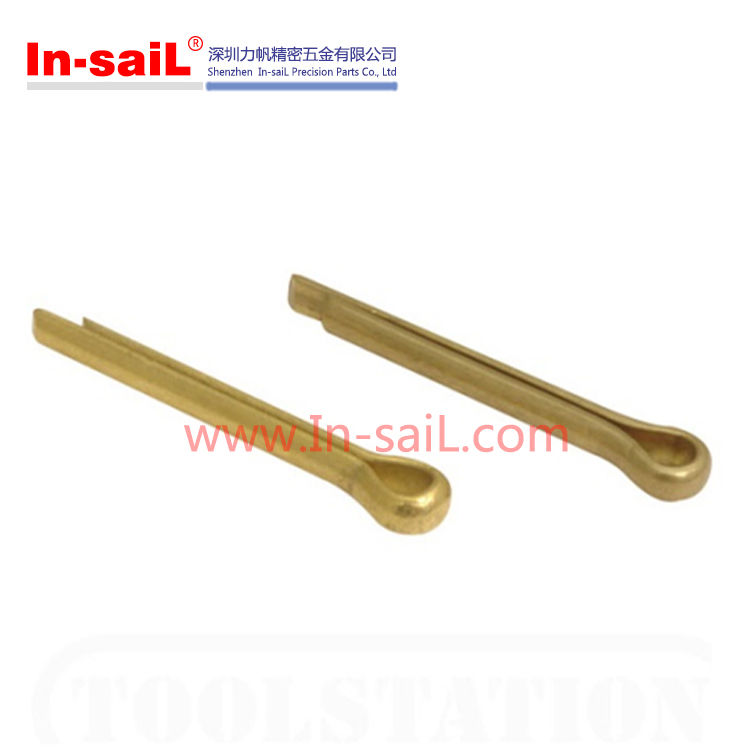 Single Coil Type and Double Coil Type Stainless Steel Cotter Pins, Split Pins with DIN94, ISO1234