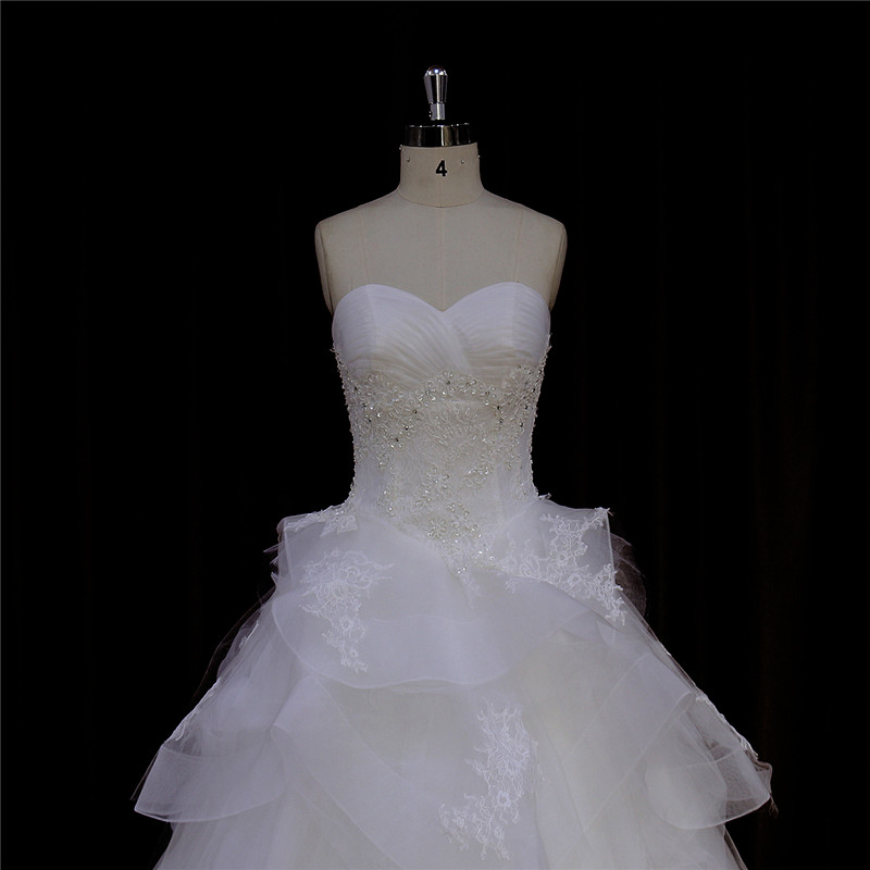 Dorisquees Alibaba Online Hot Sale Organza Wedding Dress From China