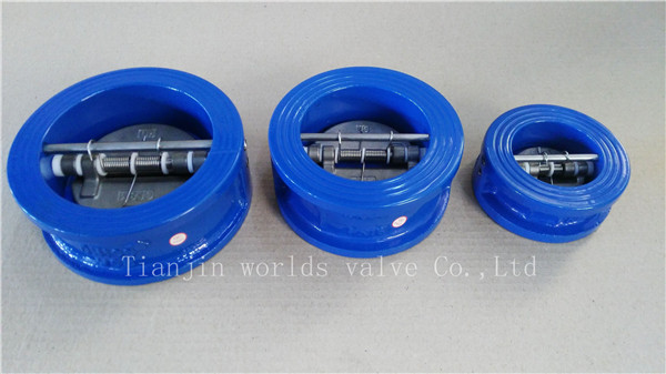 Dual Plate Wafer Check Valve with Ce & ISO Certificates (H76X-10/16)