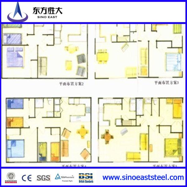 New Designs of Single Villas Light Structure Villas (SINO-32)