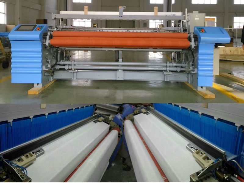 Advanced High Speed Cheap Simple Cotton Fabric Weaving Air Jet Loom