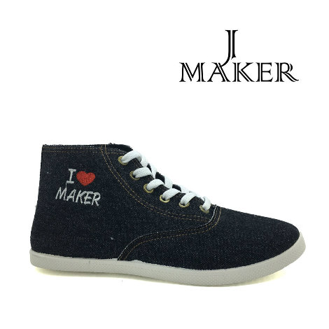 2016 Fashion Casual Canvas Denim Shoes Jm2043-L