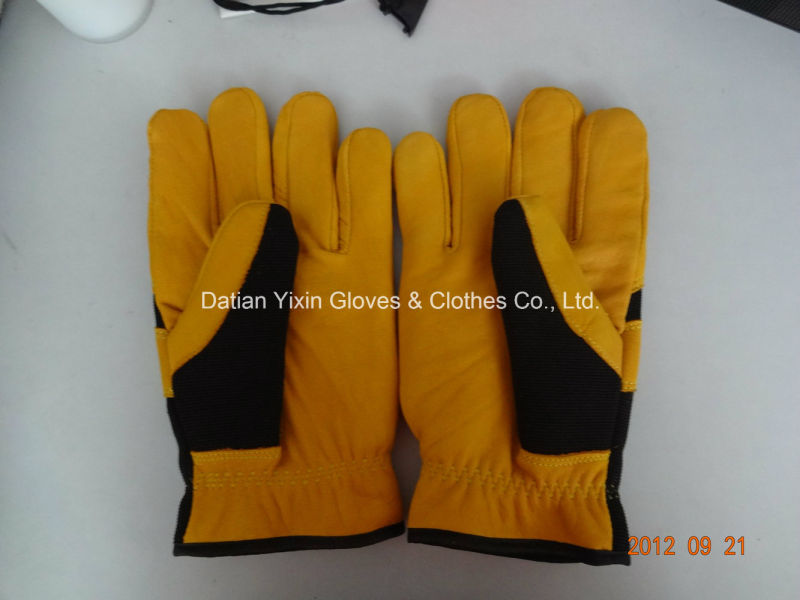 Winter Glove-Safety Glove-Work Glove-Cow Leather Glove-Leather Working Glove