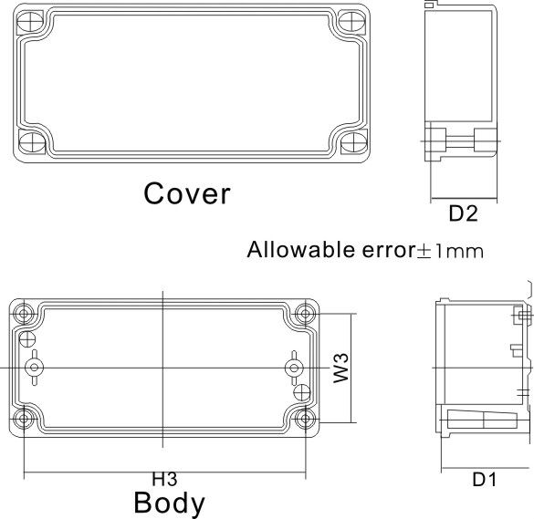 ABS Switch Box / Plastic Enclosure