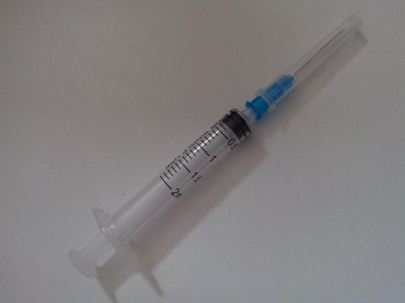 3 Parts Disposable Syringe with Blister Packaging