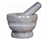 Marble Stone Mortars and Pestles From China