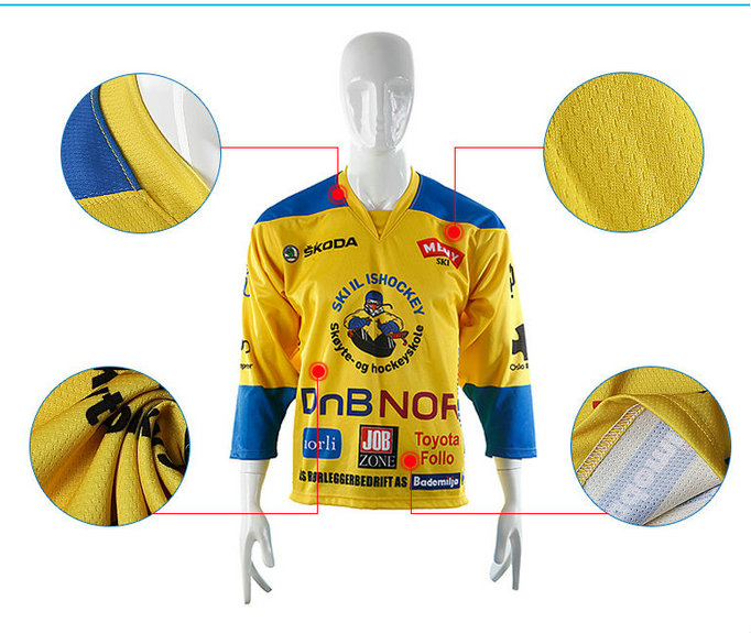 Sublimation Breathable Hockey Jersey