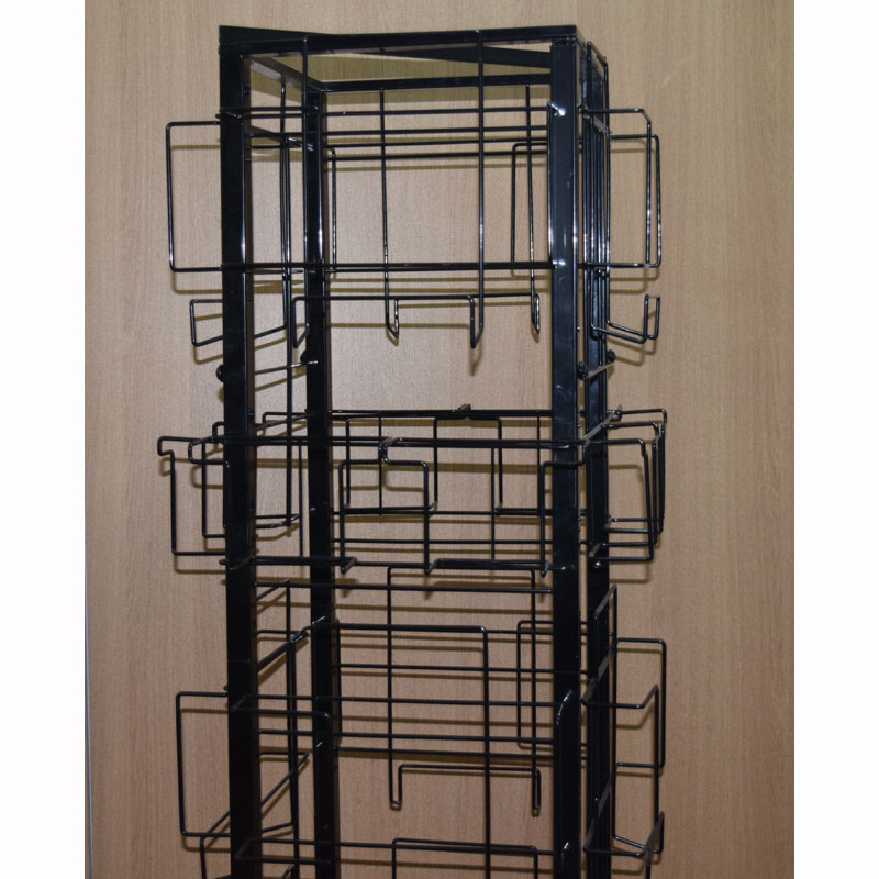 American Style 24 Pocket Rolling Frames Display Rack (PHY2047)