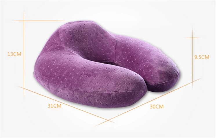 2016new Design Office U-Shape Memory Foam Pillow