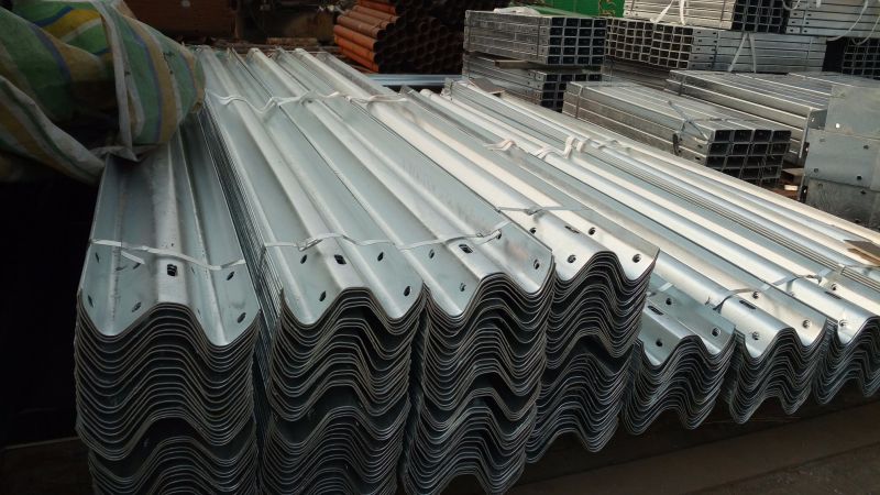 Galvanized W Beam Highway Guardrails