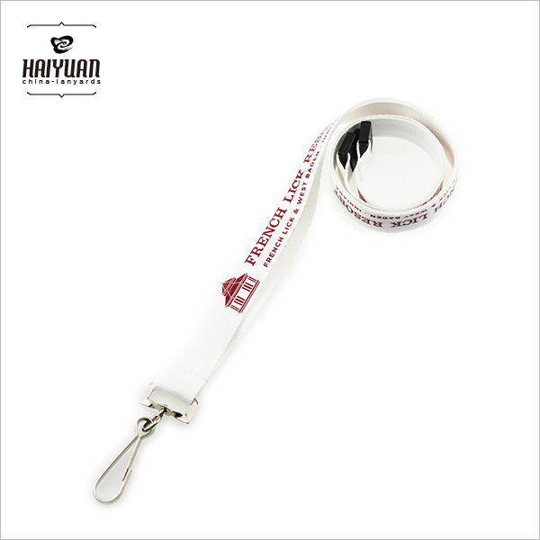 Silk Screen Printing Polyester Lanyard with Safety Break