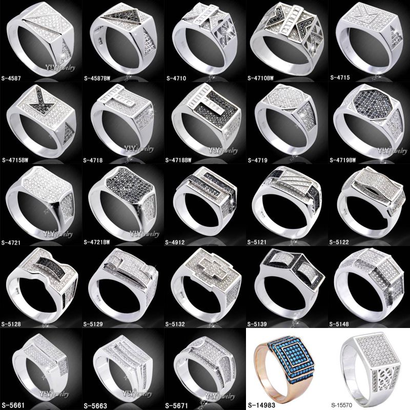 Factory Wholesale Fashion Jewelry Ring for Men