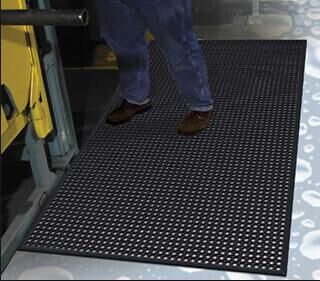 Atnti-Slip Kitchen Mat Rubber Hotel Mat Oil Resistance Rubber Mat Anti-Fatigue Mat