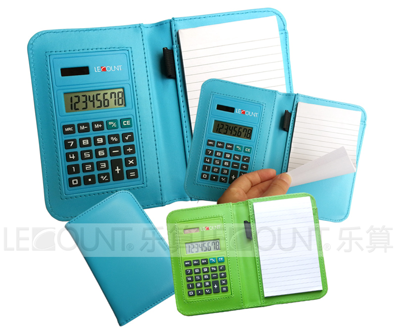 Notebook Calculator with Ballpen (LC805A)