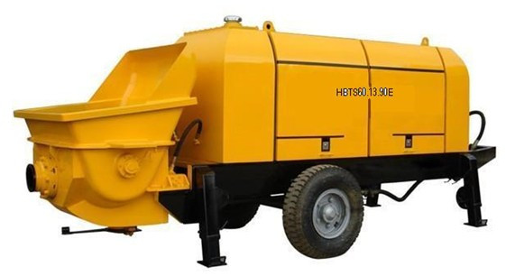 Trailer Mounted Electric Concrete Pumps for Sale (HBTS-60)