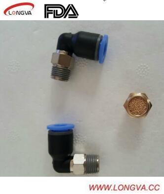 L Type Pneumatic Fast Push in Connectors