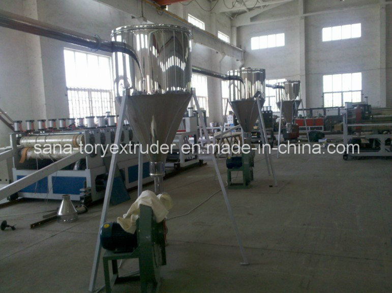 Wood Plastic WPC Granulator Recycling Machine Line