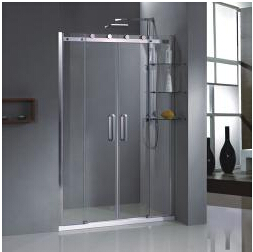 Tempered Glass Bathroom Door