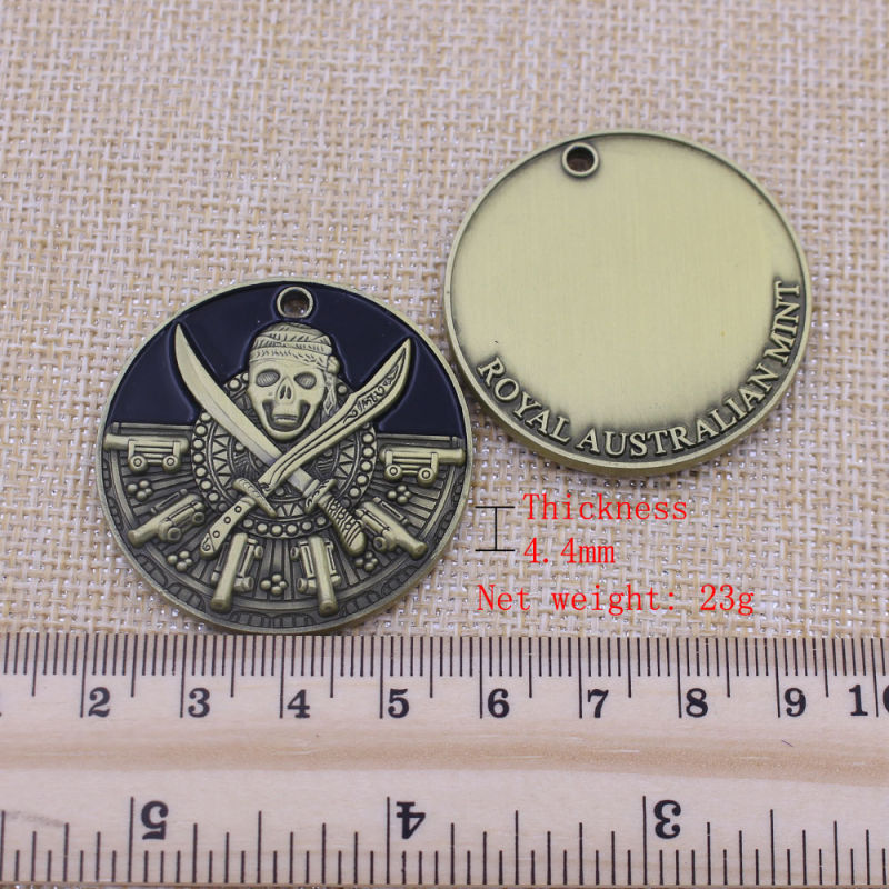 Gift Promotion Souvenir Coin Medal Coins on Sale with Logo Custom