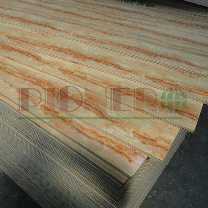 E0 Grade Melamine Plywood for Hotel Decoration (1220X2440X17mm)