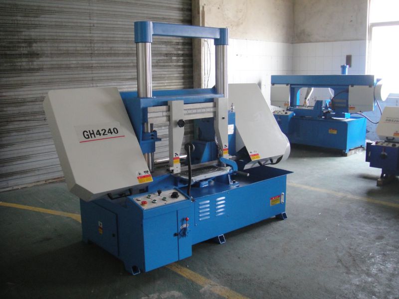 Material Double Column Horizontal Band Sawing Machine