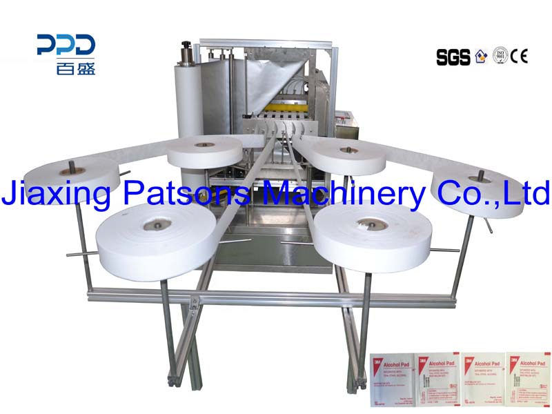 Hi-Speed Alcohol Prep Pad Packaging Machine