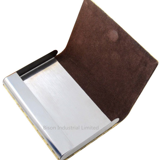 Newly Design Leather Business Card Holder (BS-L-062)