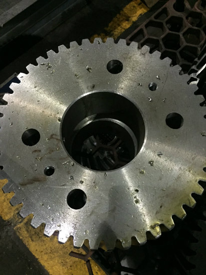 Steel Structure Fabrication Gear Wheel