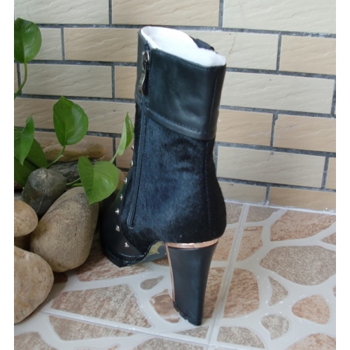 New Style Ankle High Heel Women Dress Boots (HCY02-790)