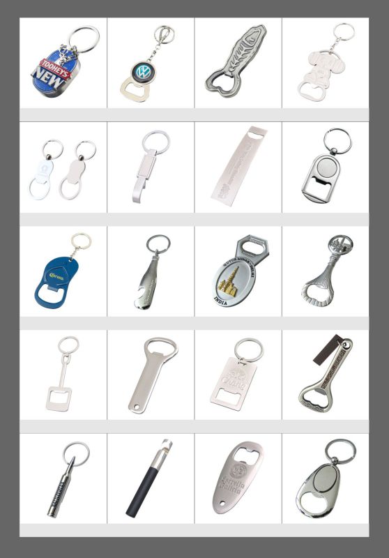 Hot Sale Metal Opener Key Chain Customized Bottle Opener