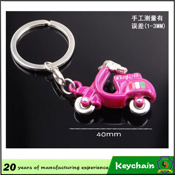 Electric Motor Car Key Chain with Many Colors