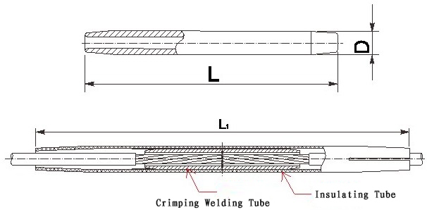 Jy-Ly Type Splicing Sleeve & Insulating Cover