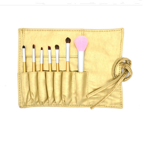 Soft Wholesale Custom Logo Guard 7 PCS/Set Make up Brush