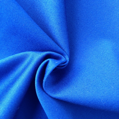 Cotton Spandex Twill Dyed Fabric (QF13-0241)