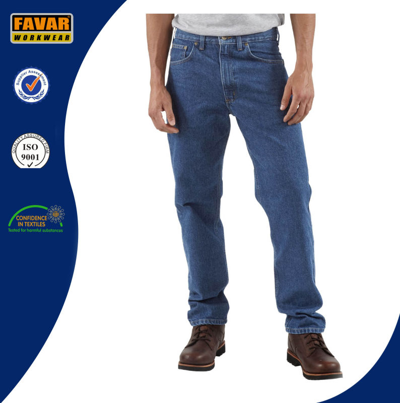 Mens Traditional Fit Work Jeans