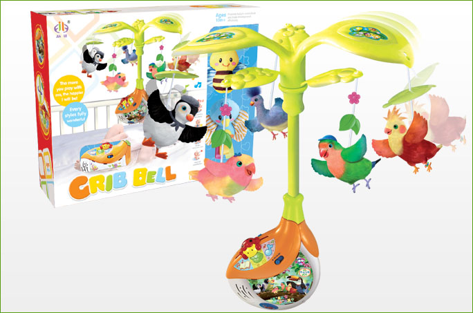 B/O Baby Products Plastic Bed Toys (H4646106)