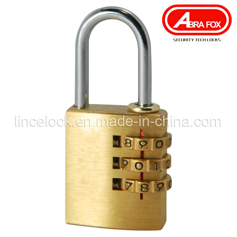 Padlock, Brass Combination Padlock