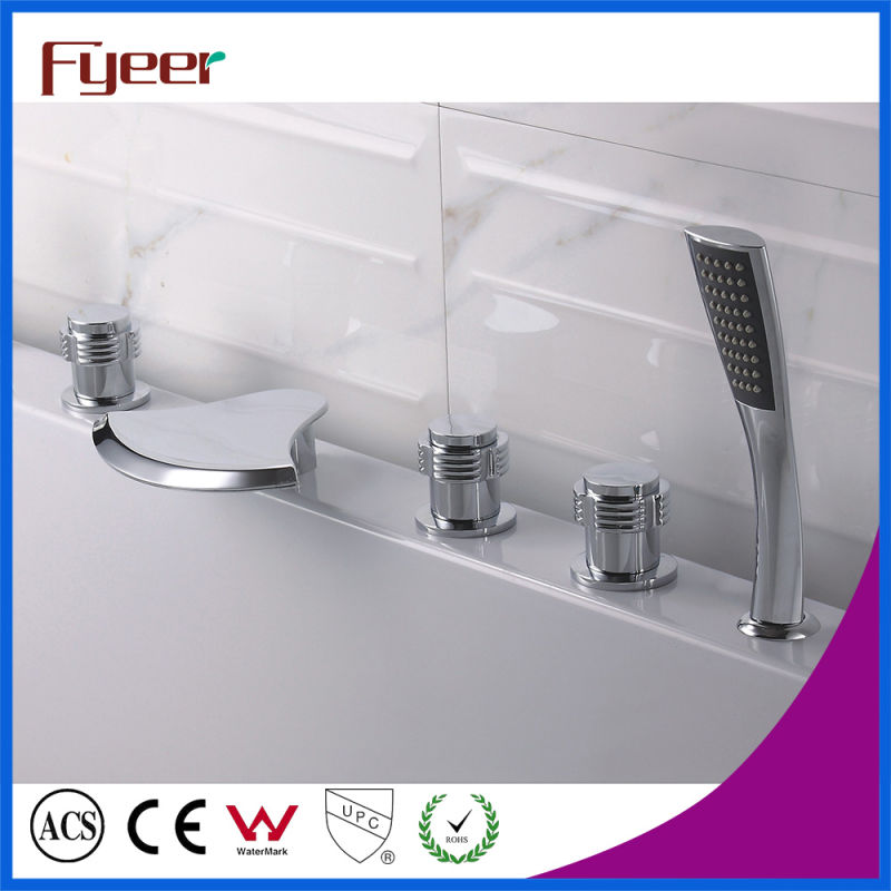 Fyeer 3001 Series Waterfall Basin Faucet Bathtub Shower Mixer