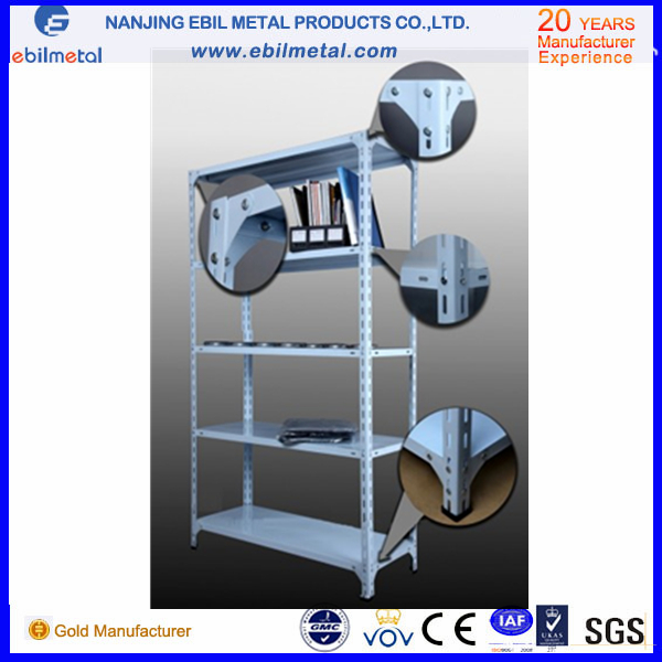 Slotted Angle Shelves for Light Duty Items with Ce / ISO Certificates