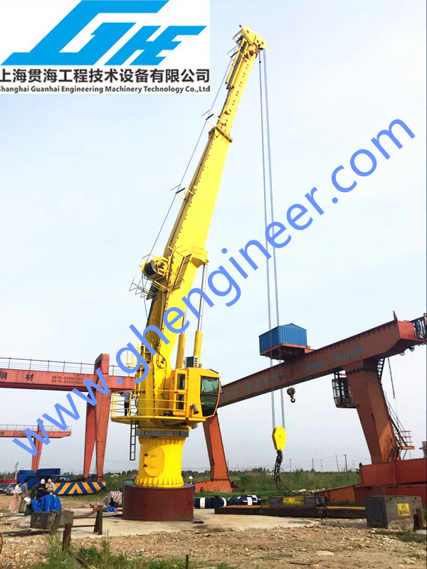 2t@6m Hydraulic Telescopic Boom Marine Offshore Crane