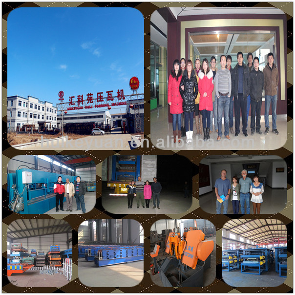 Steel Profile Glazed Roof Sheet Roll Forming Machine