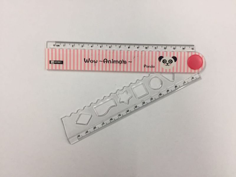 Plastic Color Ruler for School Stationery New