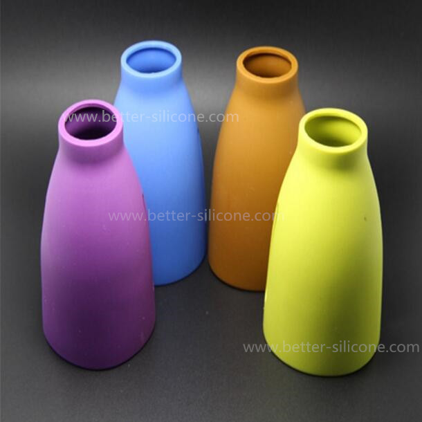 Custom Insultating Elastomer Rubber Silicone Bottle Sleeve