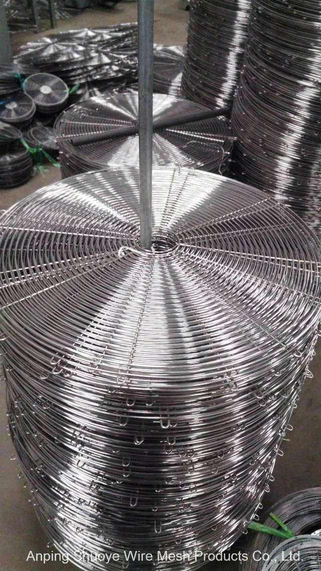 Electrical Fan Cover Stainless Steel Spiral Wire Round Fan Guard